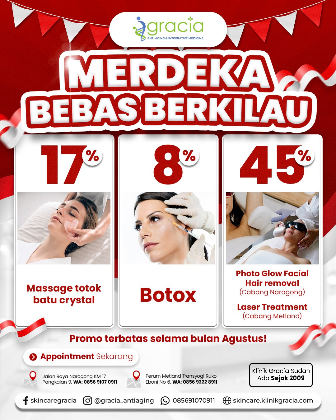 Post promo kecantikan