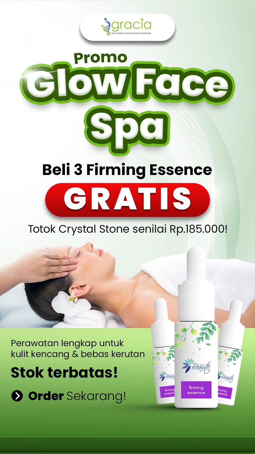 Stories promo kecantikan