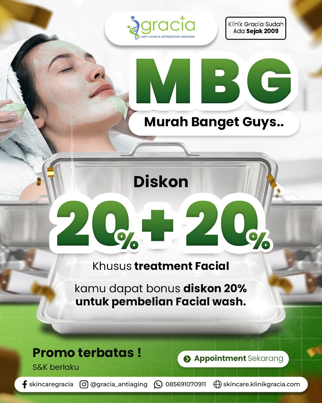 Post promo kecantikan